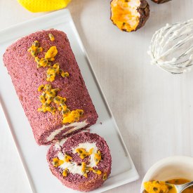 Passionfruit Roulade