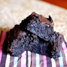 Salted Fudge Brownies