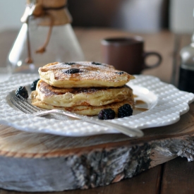 Berry Ricotta Pancakes