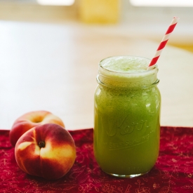 Donut Peach Green Juice