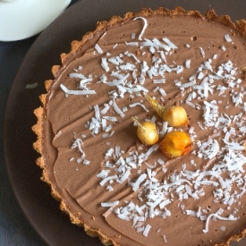 Coconut Caramel Chocolate Pie