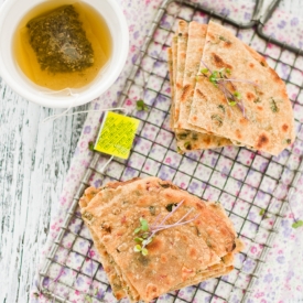 Scallion & Radish Pan-cakes!