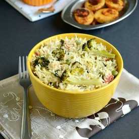 Broccoli Peas Pulao