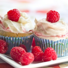 Summer Berry Cupcakes