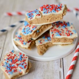 Peanut Butter Cookie Dough Bark