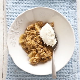 Apple and Quinoa Crumble