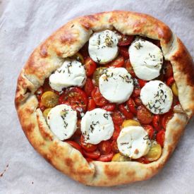 Galette with Goat Cheese