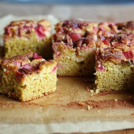 Rhubarb Cake