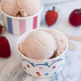 Roasted Strawberry Ice Cream