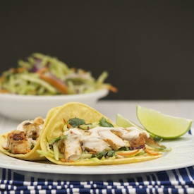 Grilled Mahi Mahi Fish Tacos