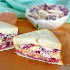 Reuben Club Sandwich