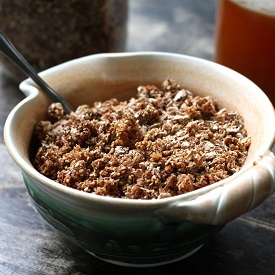 Spelt, Honey, and Sesame Granola