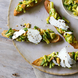 Zucchini and Ricotta Salata