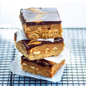 Peanut Butter Caramel Shortbread