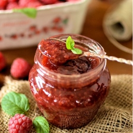 Homemade Raspberry Jam