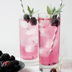 Blackberry Sage Spritzers