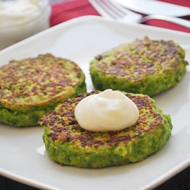 Pea Fritters