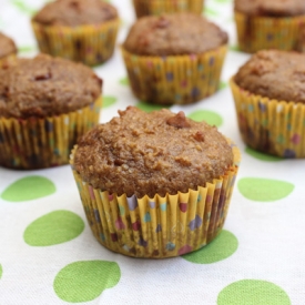 Whole Wheat Cinnamon Muffins