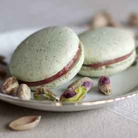 Pistachio Macarons