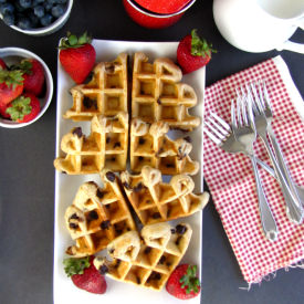 Peanut Butter Waffles