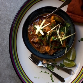 Meat and Okra Curry