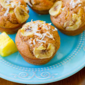 Skinny Tropical Muffins