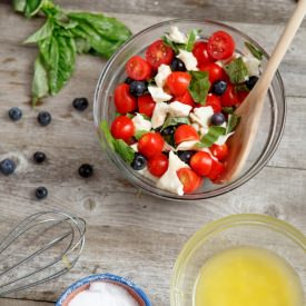 Red, White, and Blueberry Salad