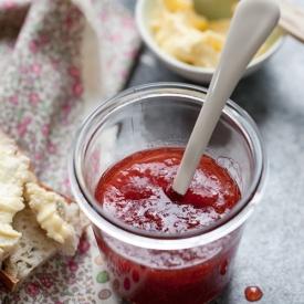 Strawberry Marmalade w. Rhubarb