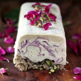 Coconut Rose Semifreddo