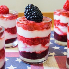 Triple Berry Parfait