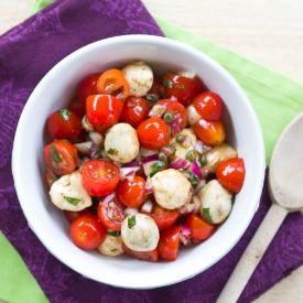 Tomato and Mozzarella Salad