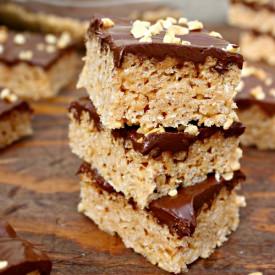 Peanut Butter Rice Crispy Treats