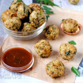 Betel Leaves and Moong Dal Fritters