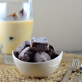 Frozen Chocolate and Hemp Brownies