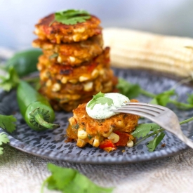 Spicy Corn Fritter