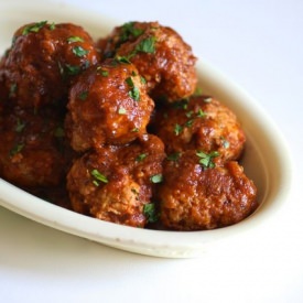 Barbecue Turkey Meatballs