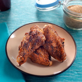 Caribbean Spiced Chicken Wings