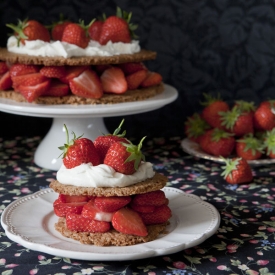 Strawberry Spelt Shortcake