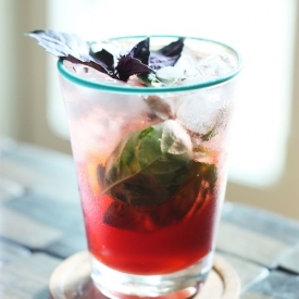 Campari Basil Mojito