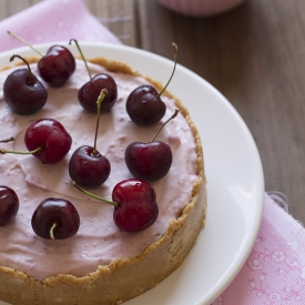 Tarta Mousse Cerezas