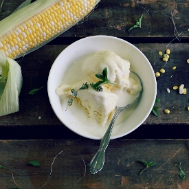 Sweet Corn + Jalapeno Ice Cream