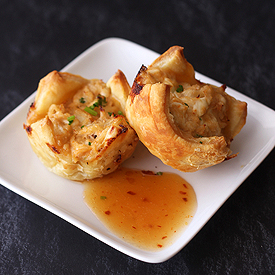 Baked Crab Puffs