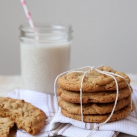 Double Peanut Butter Cookies