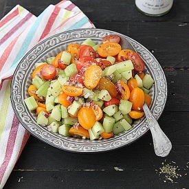 Tomato and Cucumber Salad