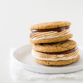 S’mores Cookie Sandwiches