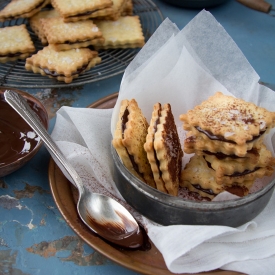 Salted Chocolate Butter Biscuits