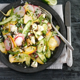 Crunchy Summer Vegetable Salad