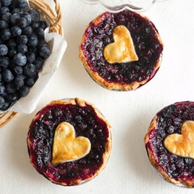 Mini Blueberry Pies