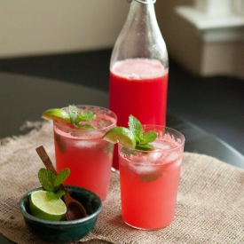 Watermelon Mojitos