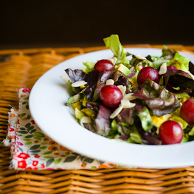 Red Butter Lettuce Summer Salad